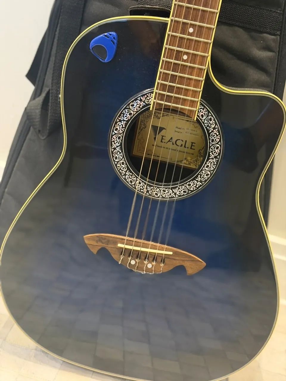 Violão Eagle CH306 BLB (Blue Burst) - Foto 2