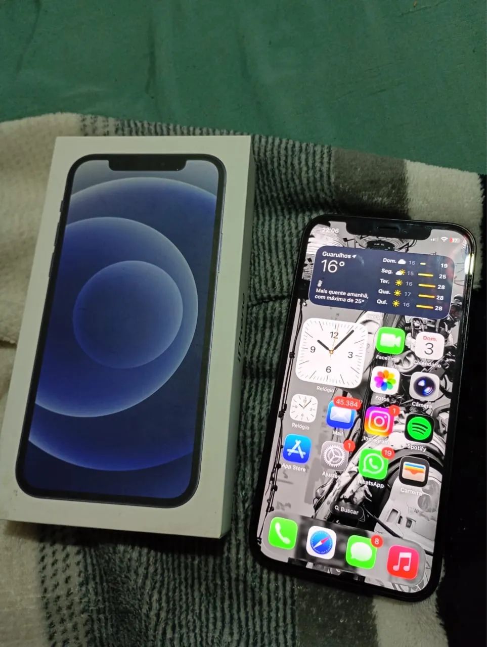 iPhone 12 impecável, act Android 
