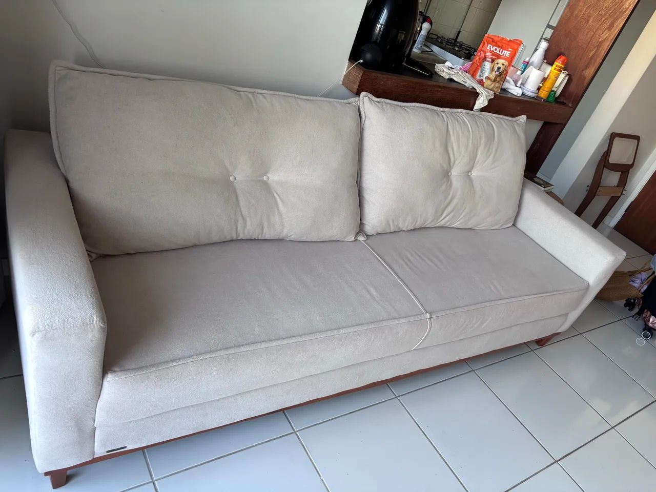 Sofá 2,30m - 1 ano de uso - Foto 5