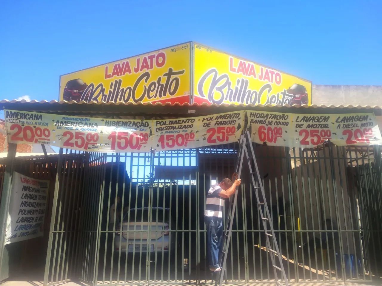 VAGA DE EMPREGO PARA LAVADOR NO LAVA JATO BRILHO CERTO
