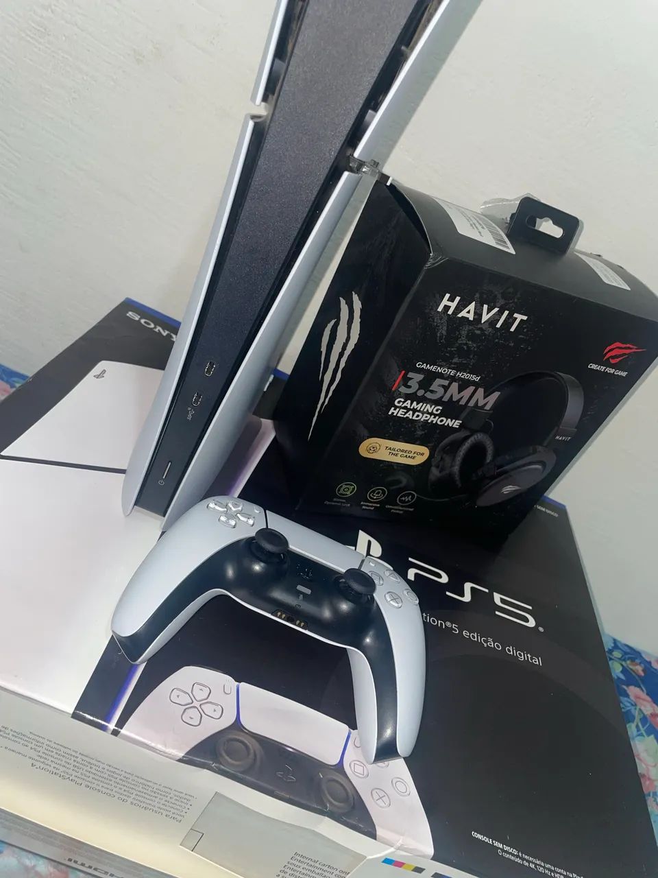 Vendo Ps5 com Headset  - Foto 3