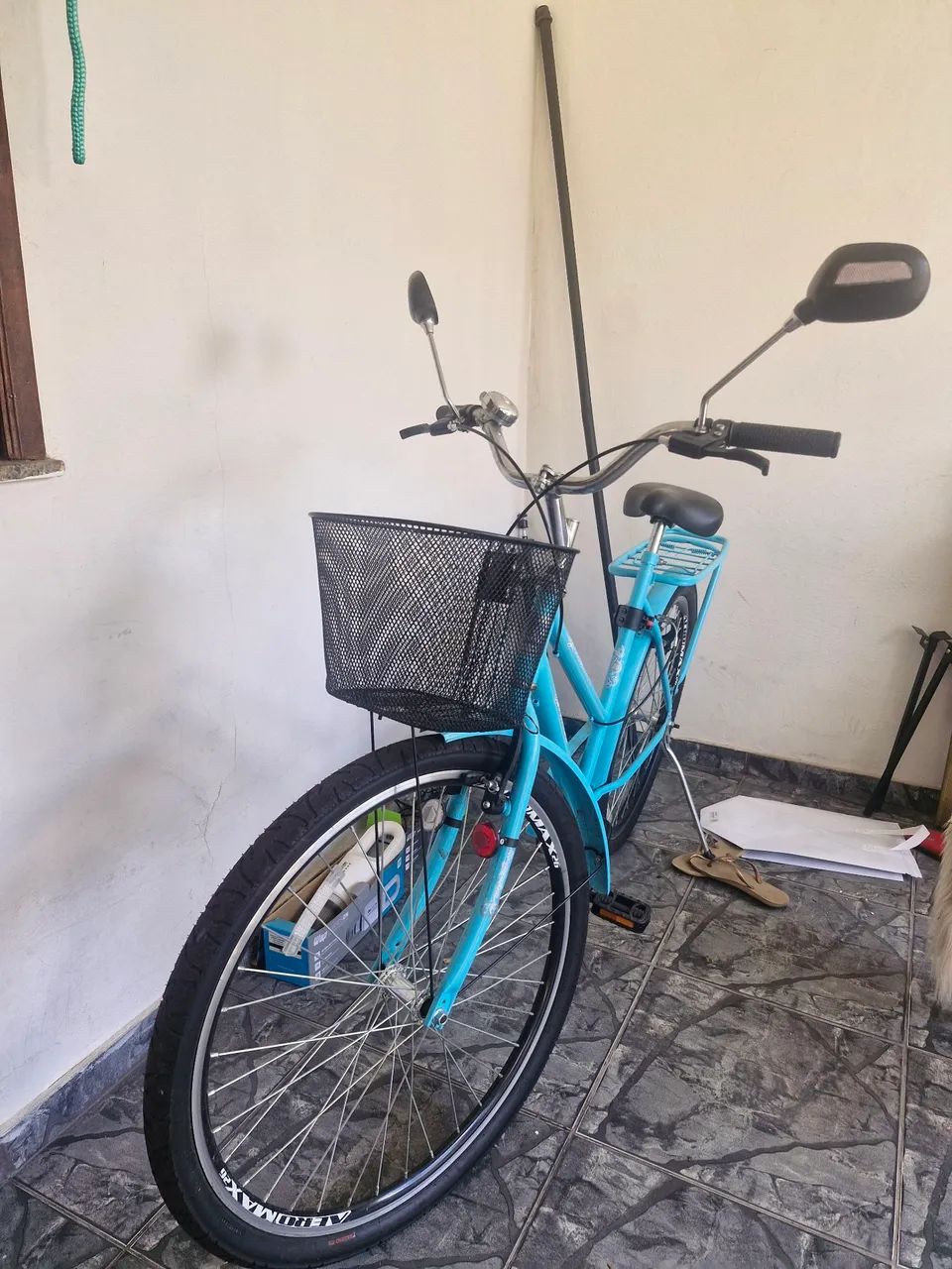 Bicicleta com cesta e garupa - Foto 2