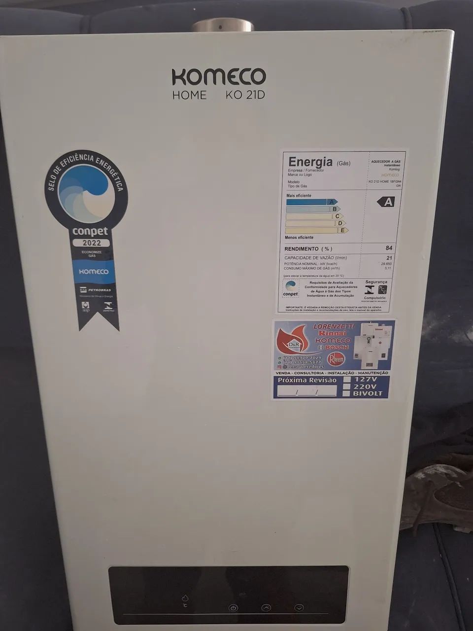 Aquecedor a gas (komeco) - Foto 3