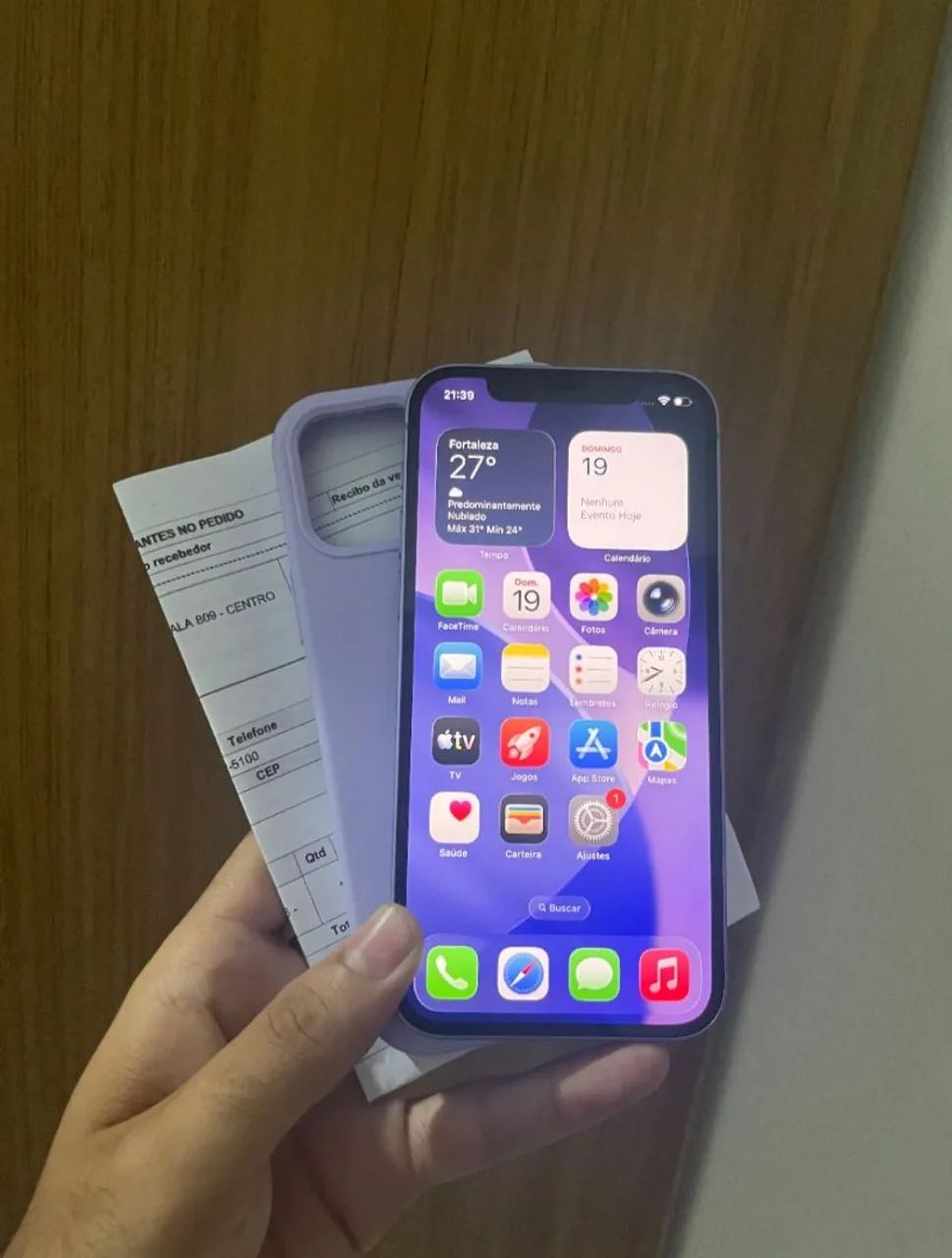 IPhone 12 todo original Com nota fiscal  - Foto 2