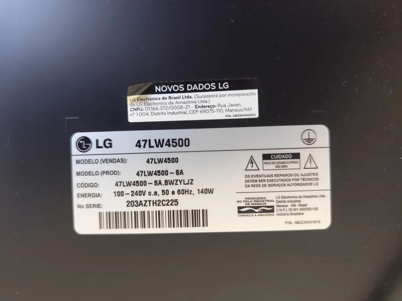 TV LG 47 polegadas  - Foto 3