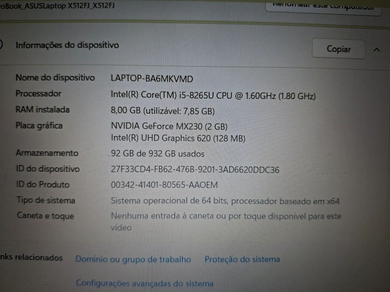 ASUS VivoBook X512FJ/X512F  - Foto 5