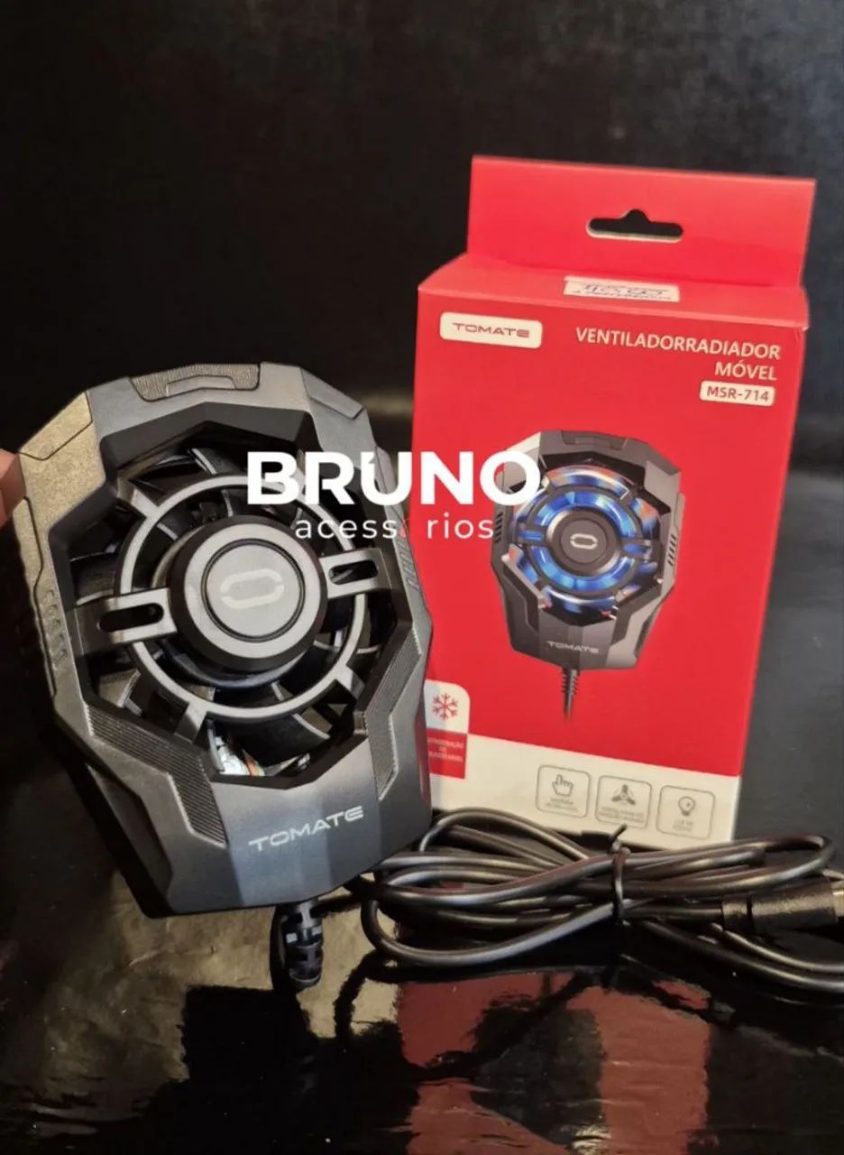 Cooler gamer para celular - resfriamento rápido e máxima performance 