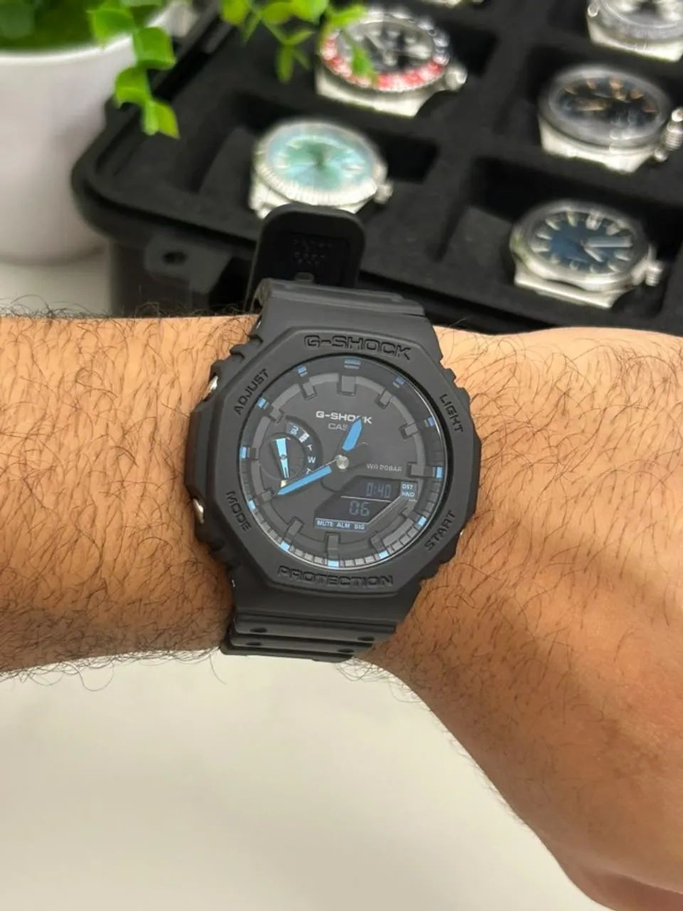 Casio G-Shock GA-2100 Original Novo 200M Preto - Acessórios