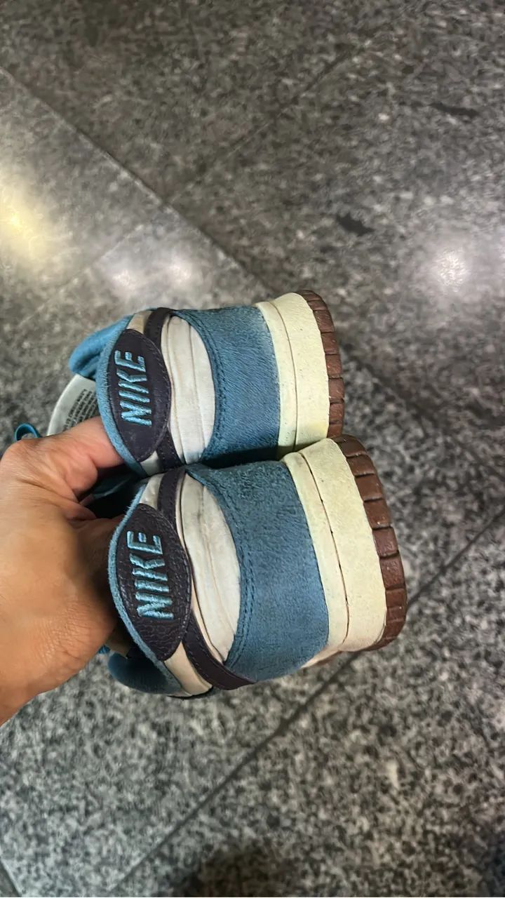 Tênis dunk azul  - Foto 4
