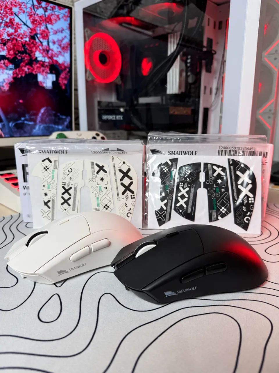 Mouse Gamer Bluetooth SmailWolf RS7