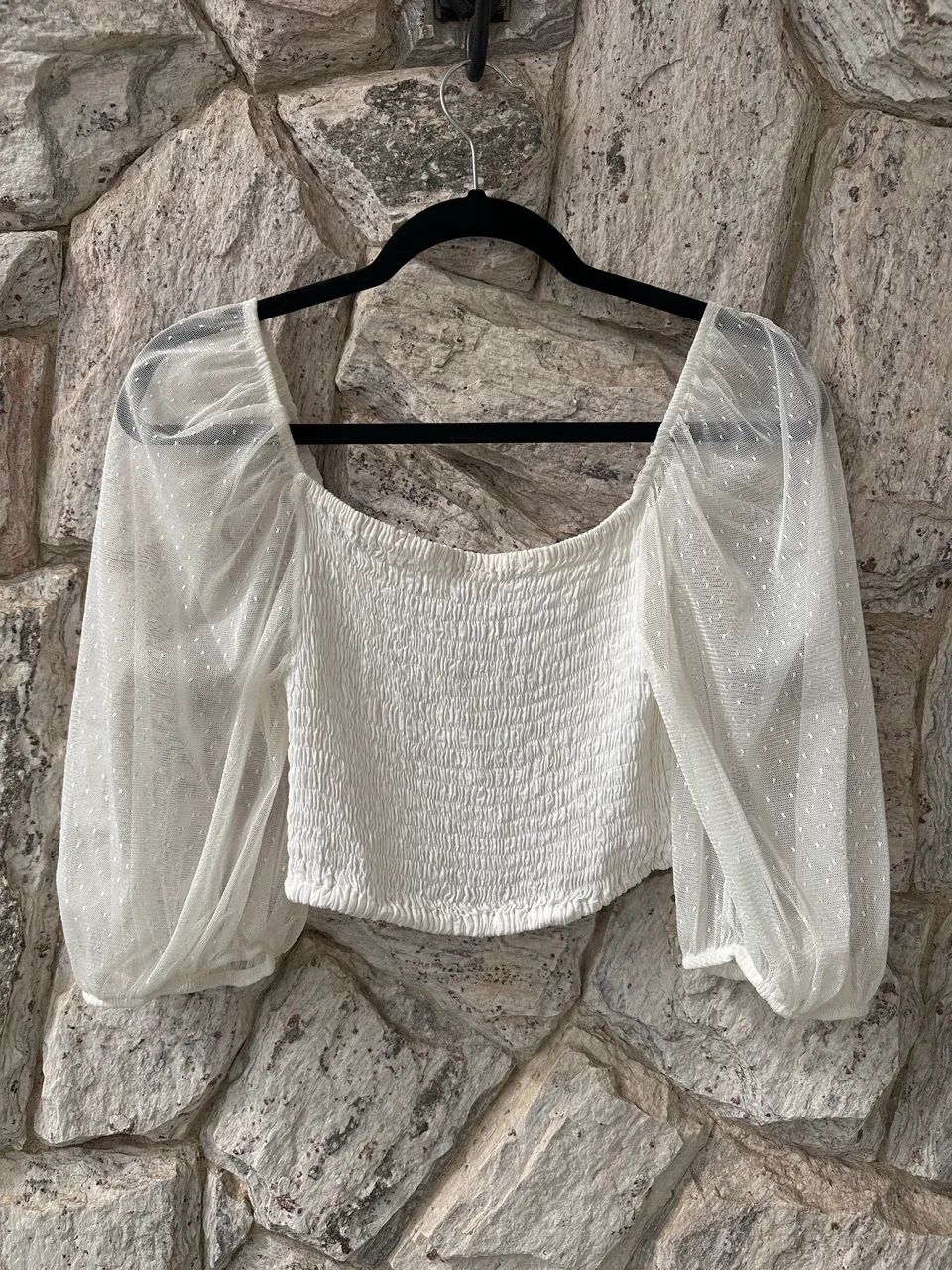 Cropped branco da Loja Liritty - Foto 4