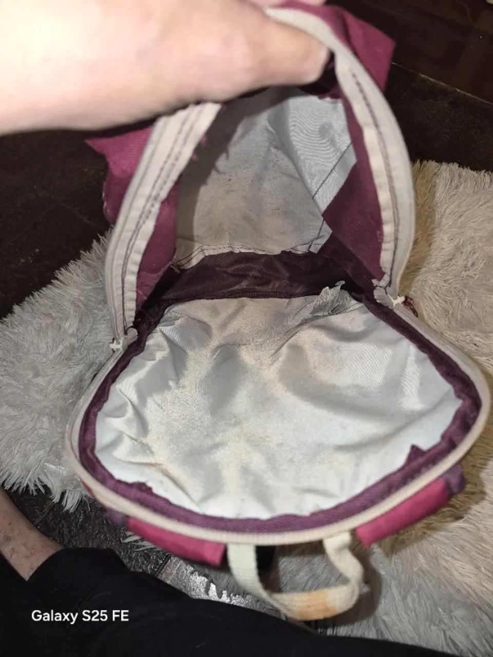 mochila cor rosa escuro  - Foto 2