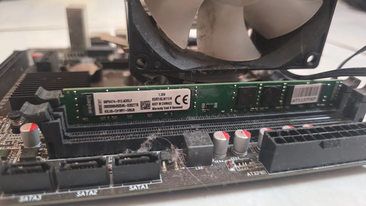 I5 3570 com placa mae e air cooler - Foto 2