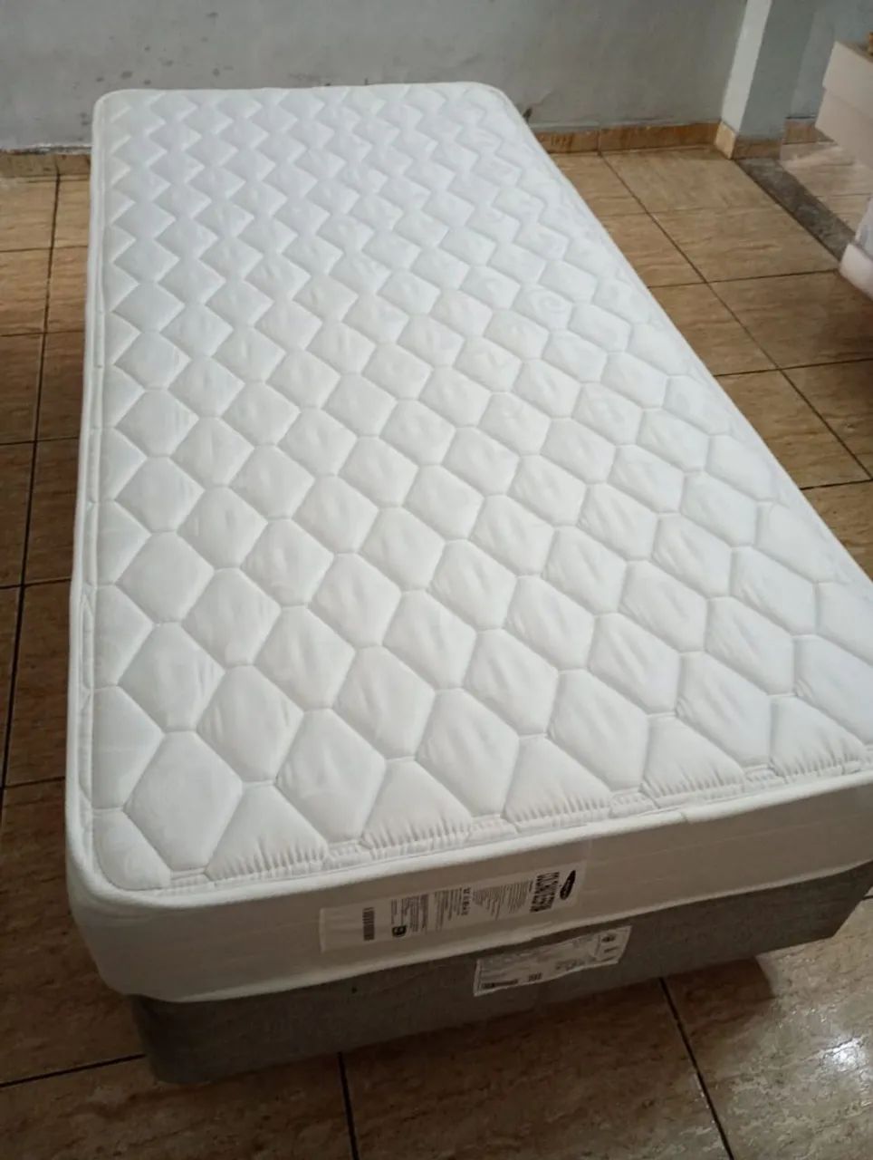 CAMA BOX SOLTEIRO ORTOPÉDICO  - Foto 5