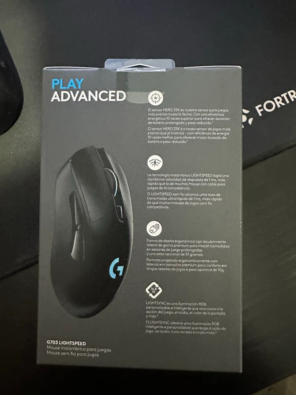 G703 lightspeed mouse sem fio top de linha. - Foto 3