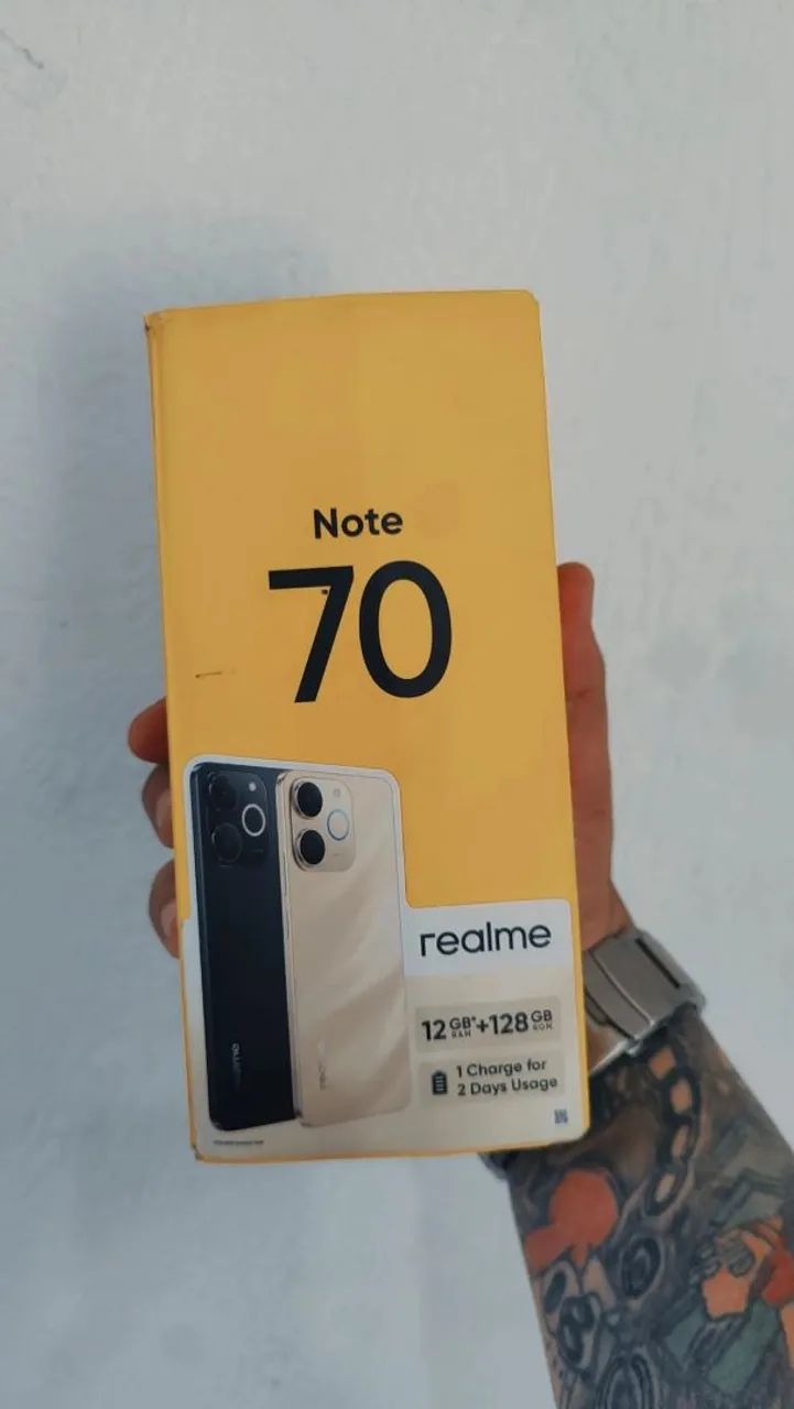 Vendo Realme note 70 Semi novo  - Foto 4