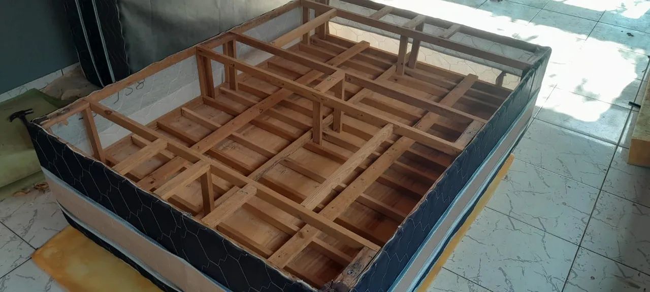 Cam box de casal com molas ensacadas  - Foto 3