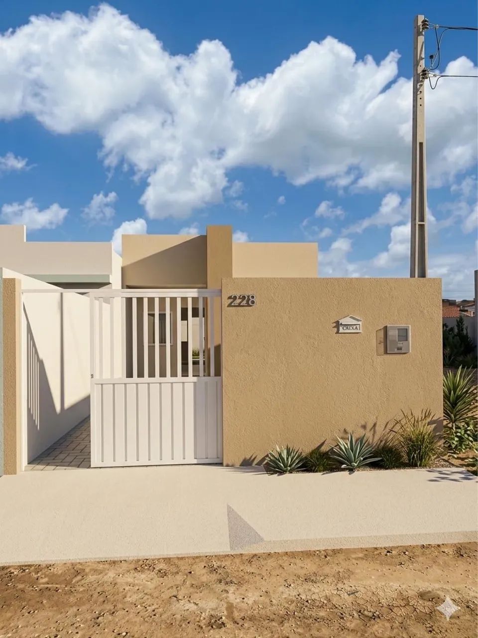 Casa no santa Cecília 