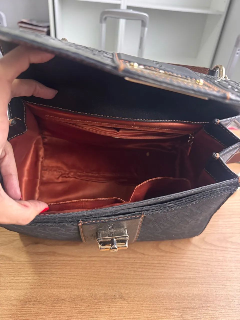 BOLSA VITOR HUGO PRETA - Foto 2