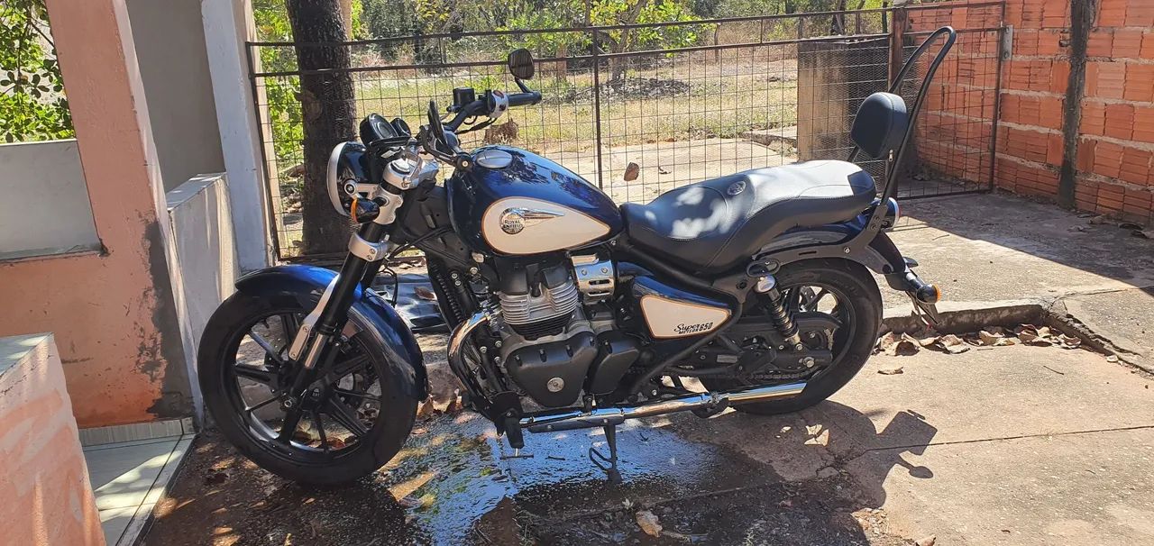 Super meteor 650 celestial blue - Foto 4