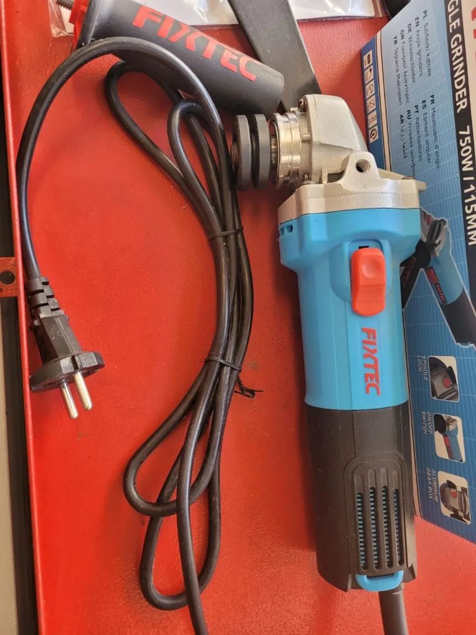  Esmerilhadeira Angular Fixtec 750W / 115mm - Foto 3
