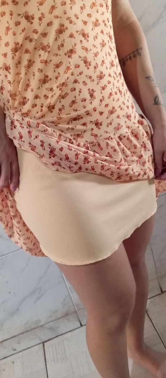 Vestido poliéster tamanho P - Foto 4