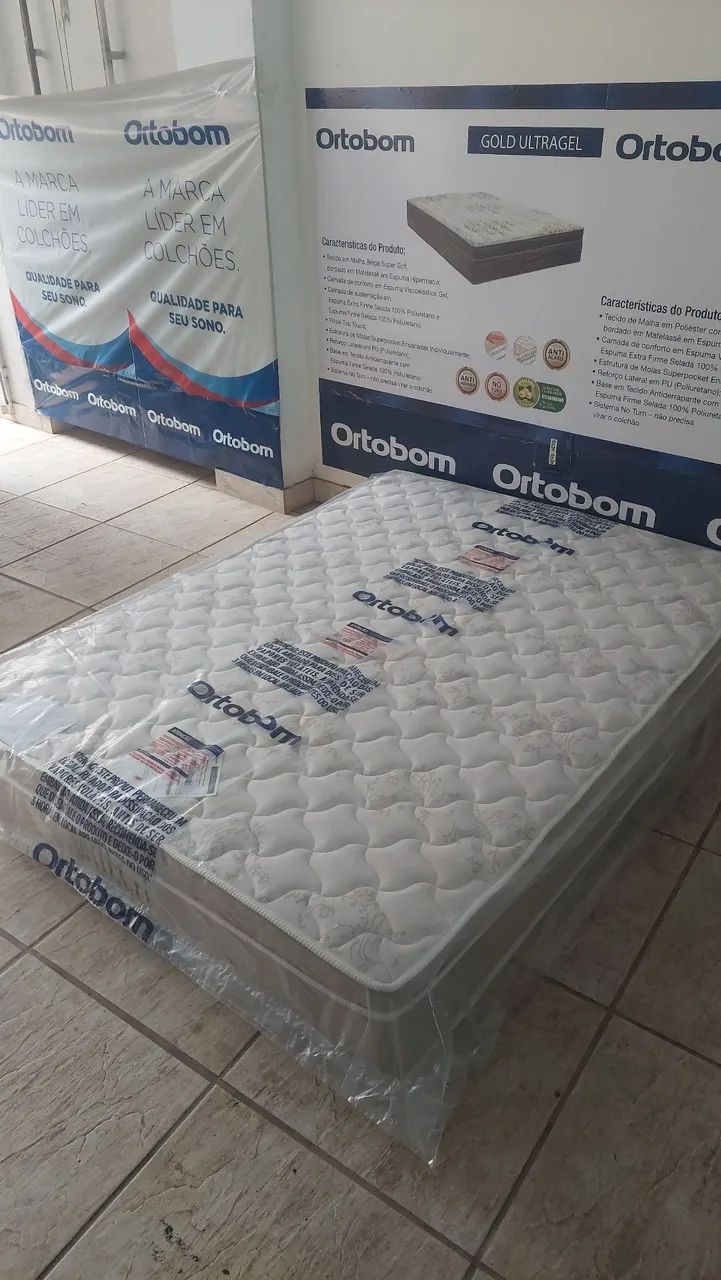 Colchão Ortobom casal molas ensacadas  - Foto 2