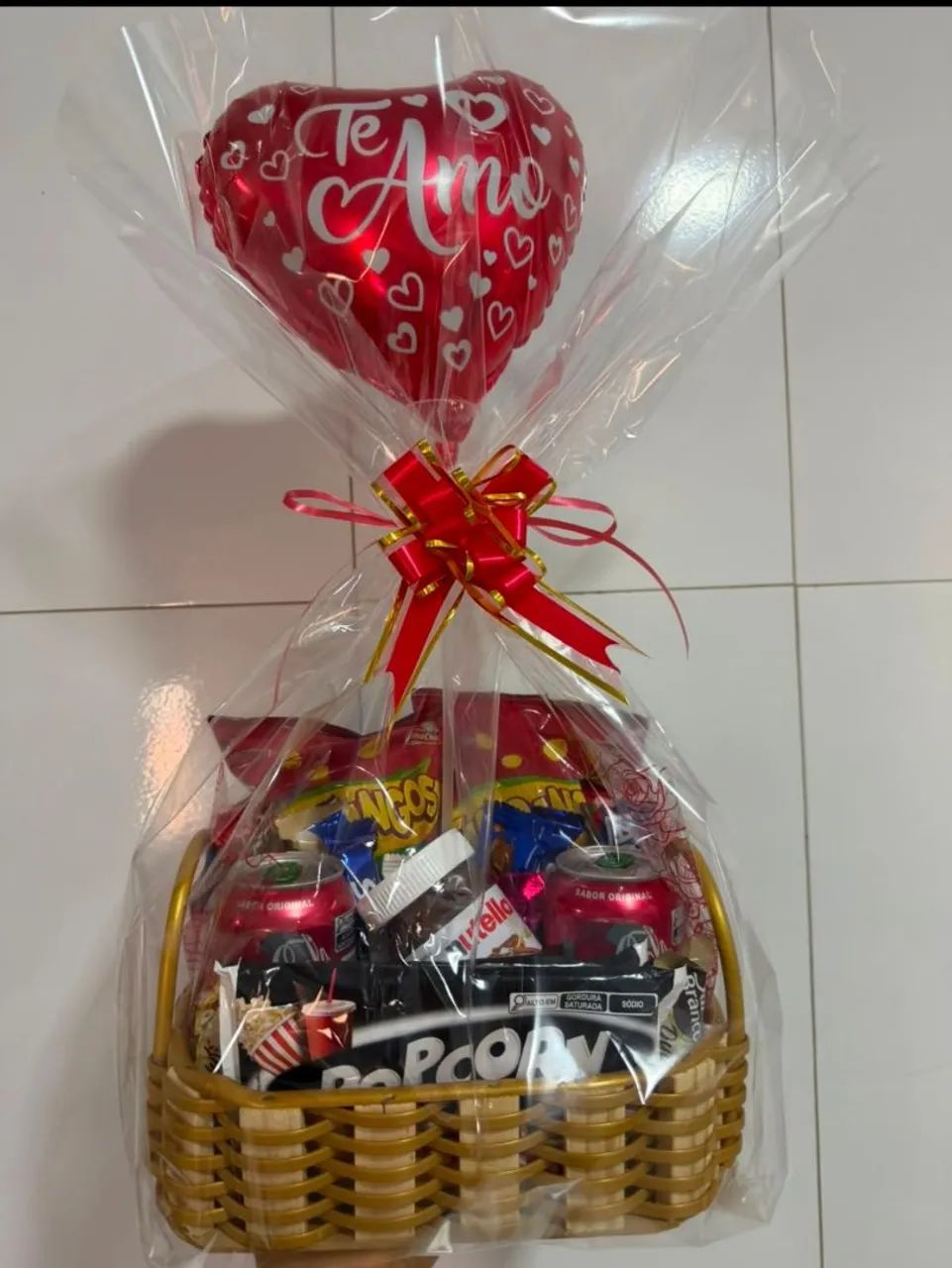 Cesta para o dia dos namorados. - Foto 4