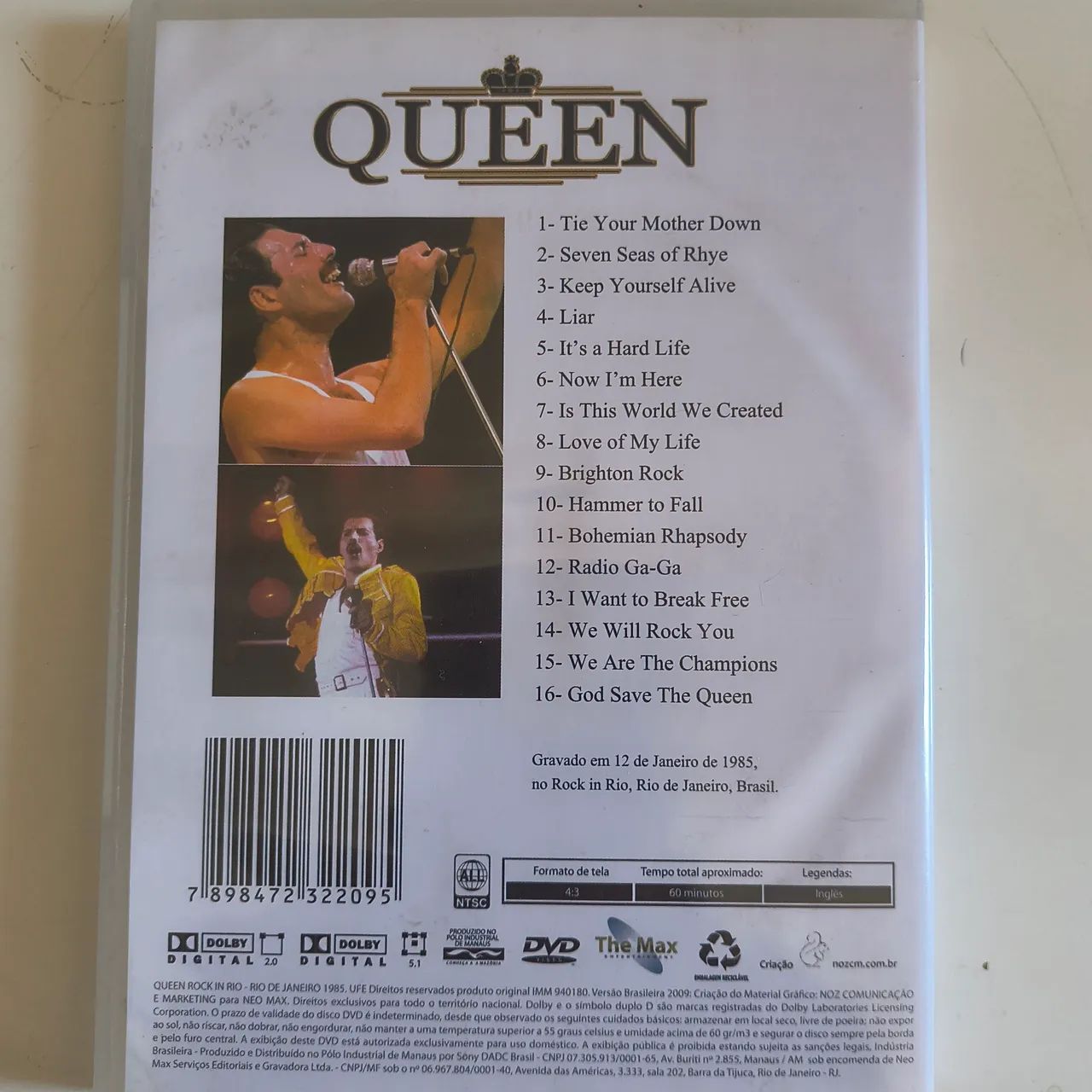 Queen - Live Rock in Rio - Foto 2