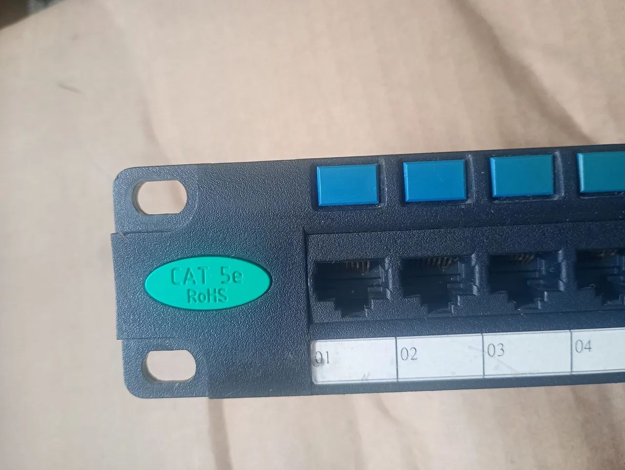 Patch panel cat.5e - Foto 2