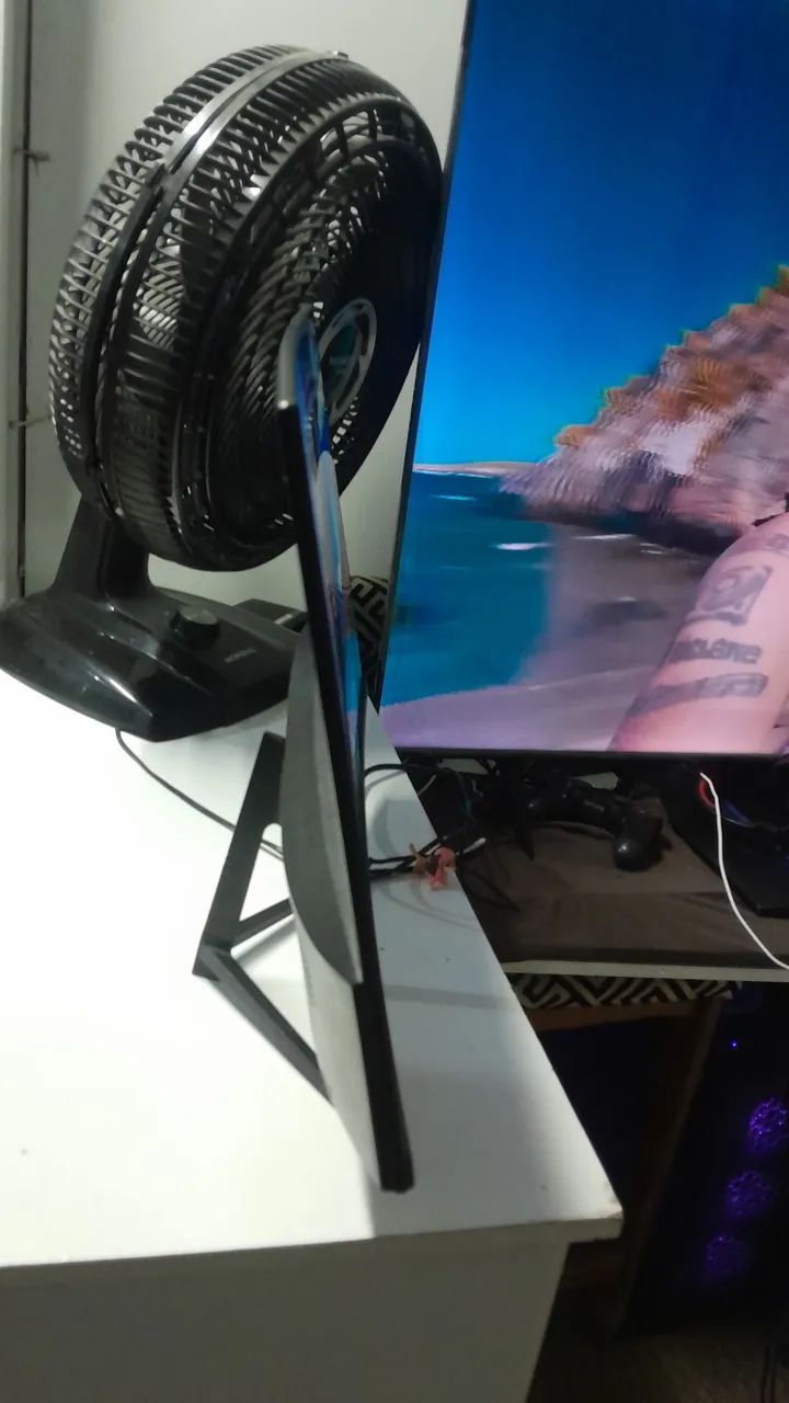 Monitor mancer valak, 24 polegadas, 180hz, com 3 meses de uso  - Foto 2