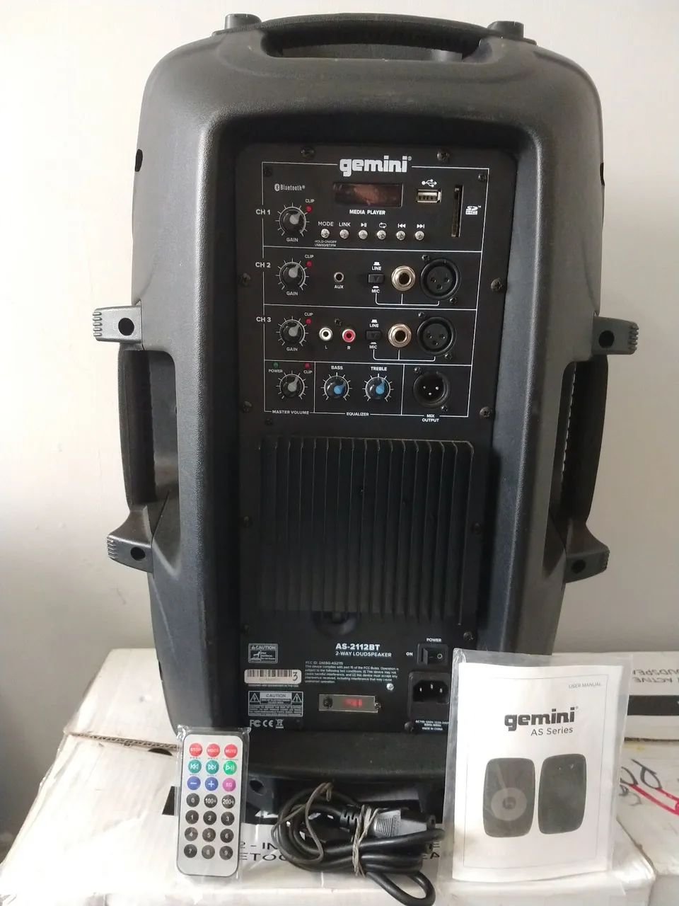 Caixa Ativa Gemini 12 Bluetooth  - Foto 3