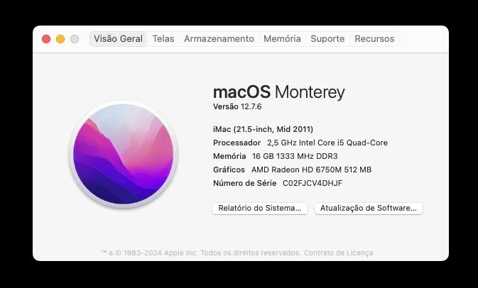 iMac 21,5 mid-2011 Intel i5 Quad-Core 16Gb HD 500Gb  - Foto 3