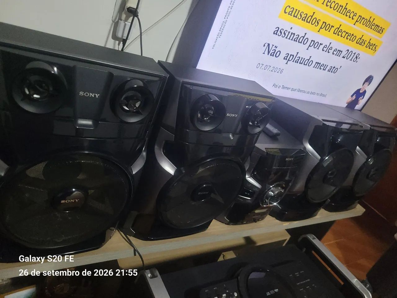Sim 3 CD marca Sony super conservado e potente - Foto 4