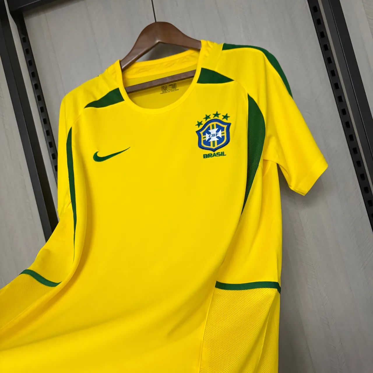 Camisa Brasil Copa 2002 - Foto 2
