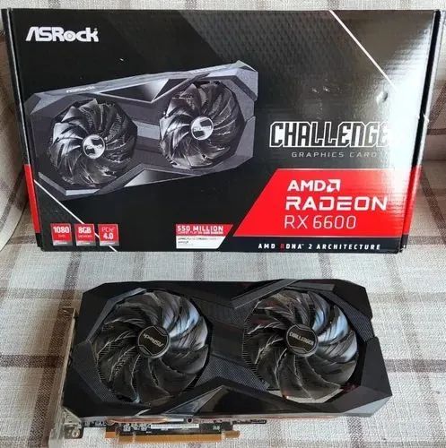 Placa de vídeo AMD RX 6600 CL 8GB 