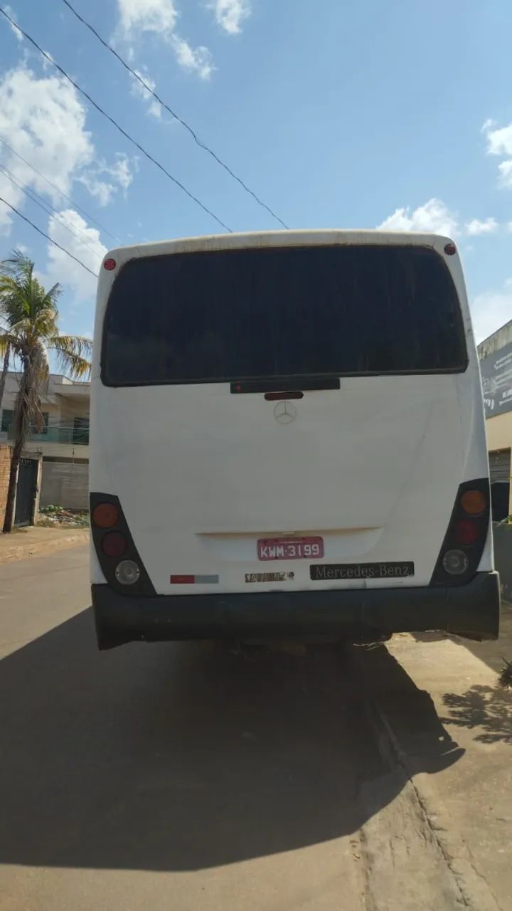 Ônibus Marcopolo branco, em perfeito estado com tudo funcionando. - Foto 4
