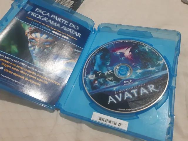 Blu-ray filme Avatar (com luva)