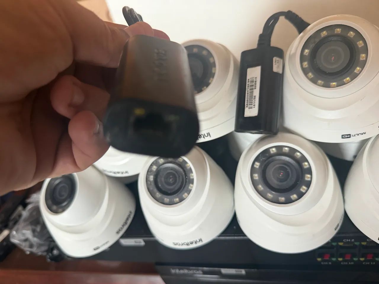 Sistema completo 16 câmeras DVR Intelbras  - Foto 2