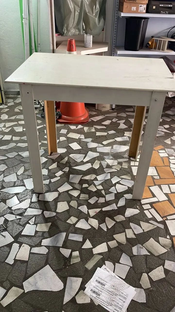 Mesa Mdf 0,90cm com  gaveta - Foto 3