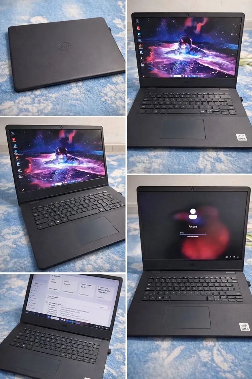 Notebook Dell - Intel Core i5 10°G | 12GB RAM | SSD 256GB