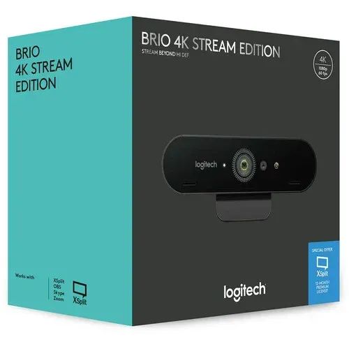 Webcam Ultra HD Logitech BRIO 4K - Foto 3
