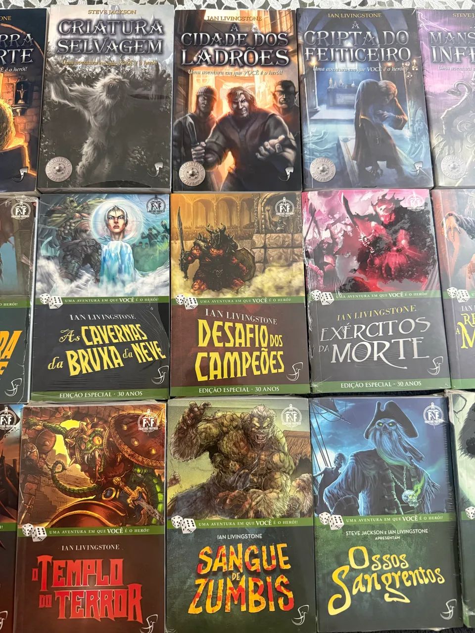 Coleção Fighting Fantasy - Jambô - Livros e revistas - Parque das