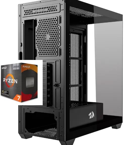 PC Gamer Ryzen 7 5800x3D + RTX 5060 - Foto 2