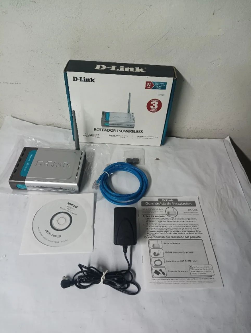 Roteador D-Link  DI-524 (Semi Novo) - Foto 2