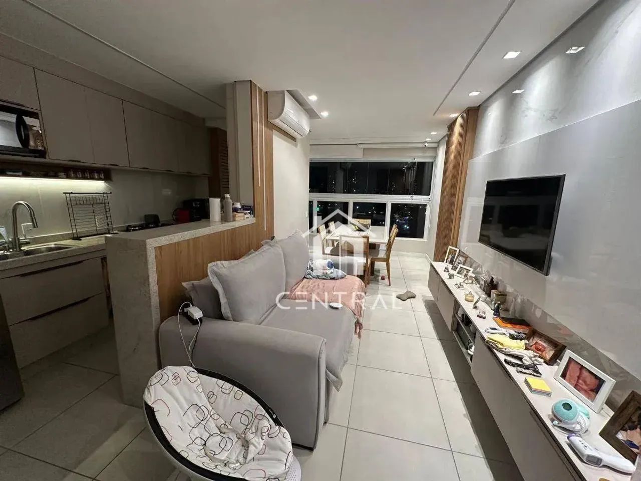 Varanda gourmet com churrasqueira, 2 dorm, com 1 suite - Além Ponte, Sorocaba, - Foto 5