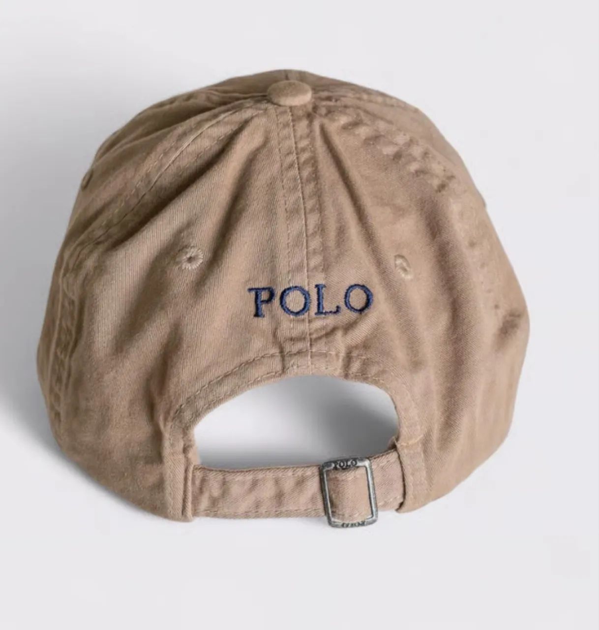 Boné polo Ralph Lauren bege e marinho - Foto 4