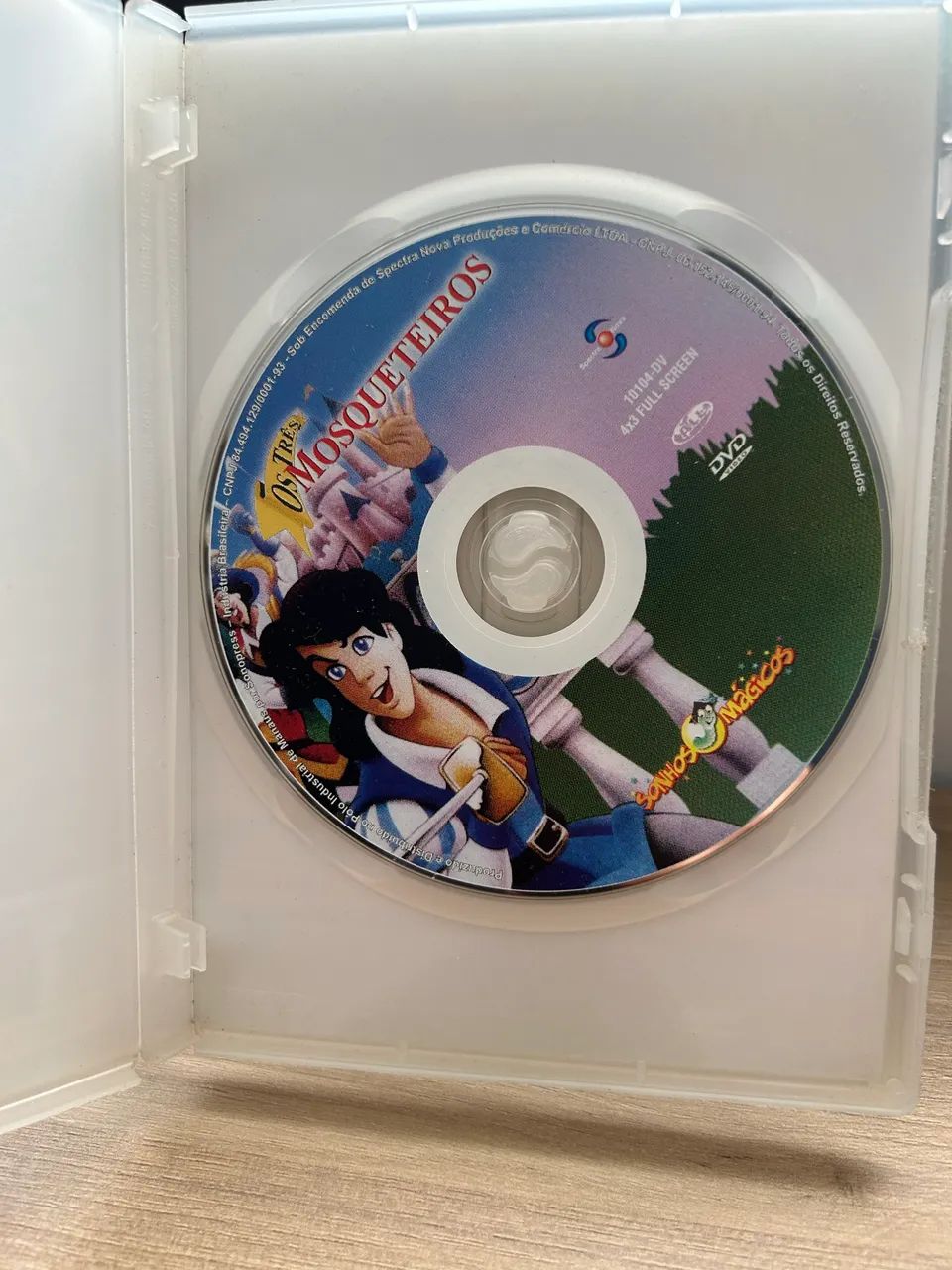 DVD os três mosqueteiros  - Foto 2