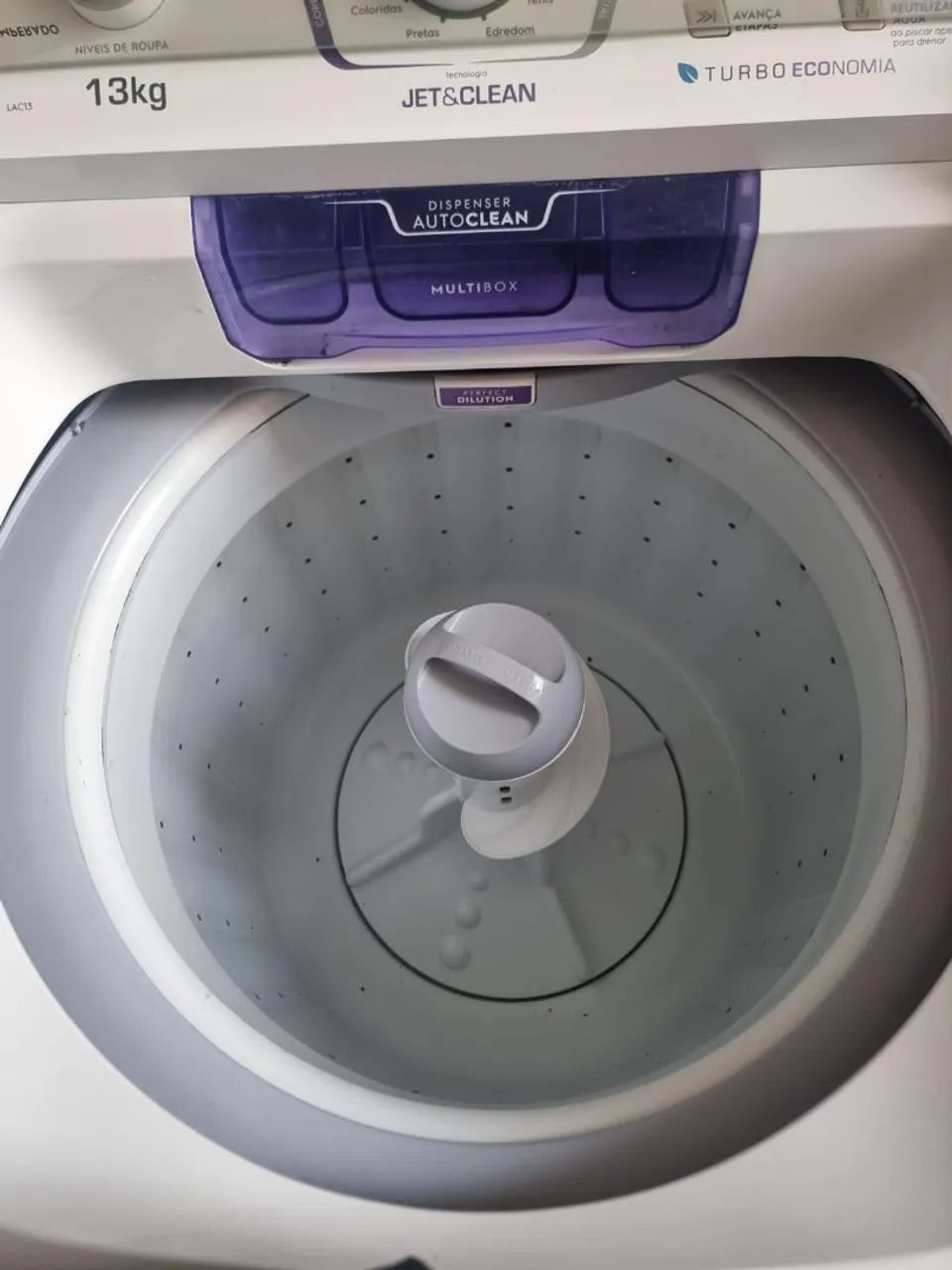 Máquina de Lavar Electrolux 13kg Branca Turbo Economia com Jet&Clean - Foto 5