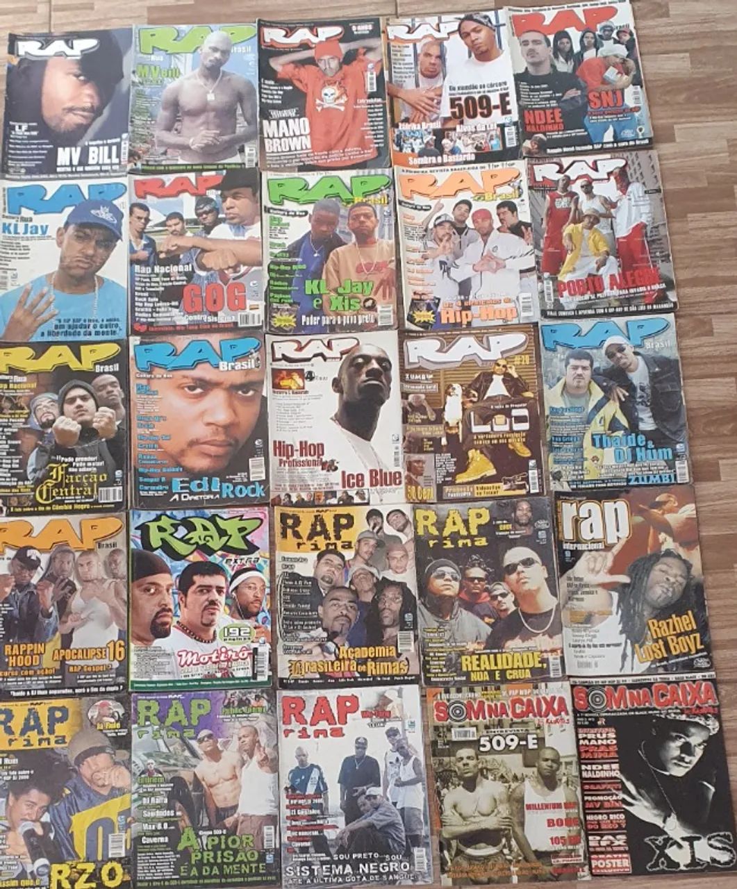 Revista Rap Brasil. 26 uni. Muito Raras. - Livros e revistas